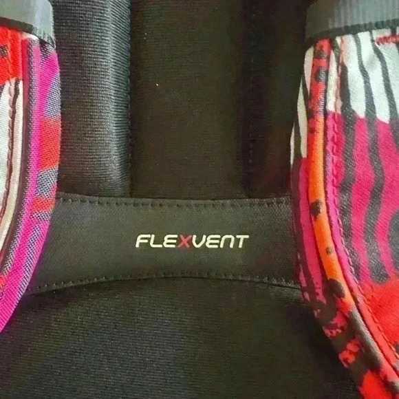 THE NORTH FACE Borealis Backpack Fiery Red Abstract Yosemite Large NWOT - Picture 9 of 9